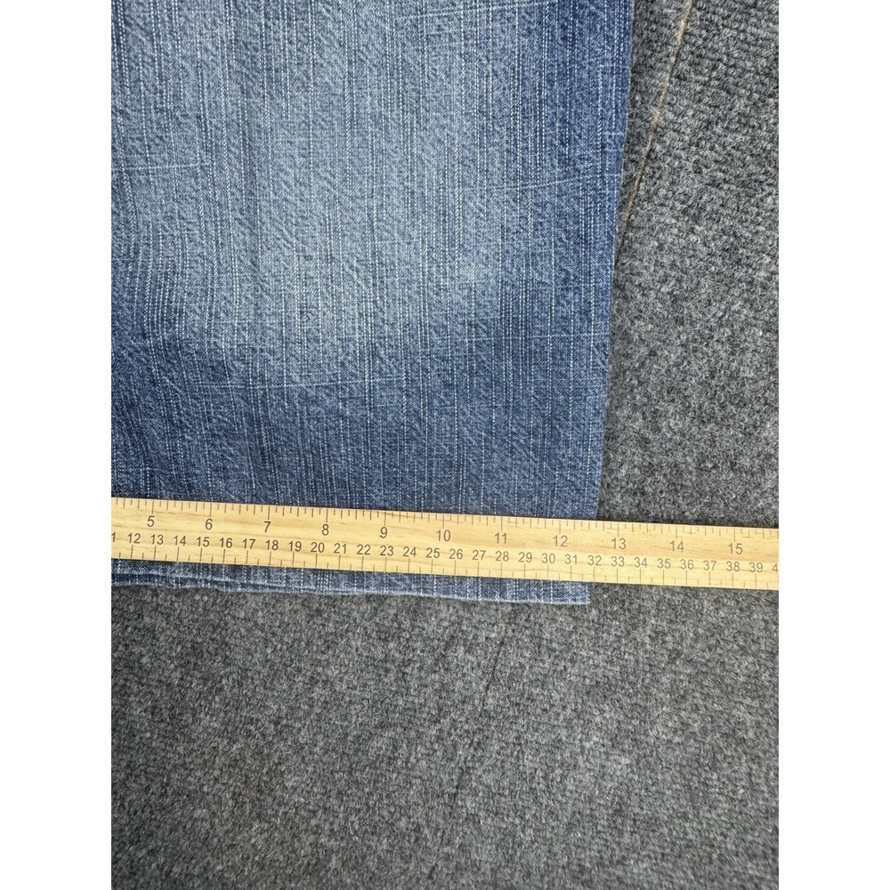Y2K Brooklyn Xpress Mens Size 34x 12.5" Denim Short Wide Leg Baggy Streetwear - Picture 9 of 10